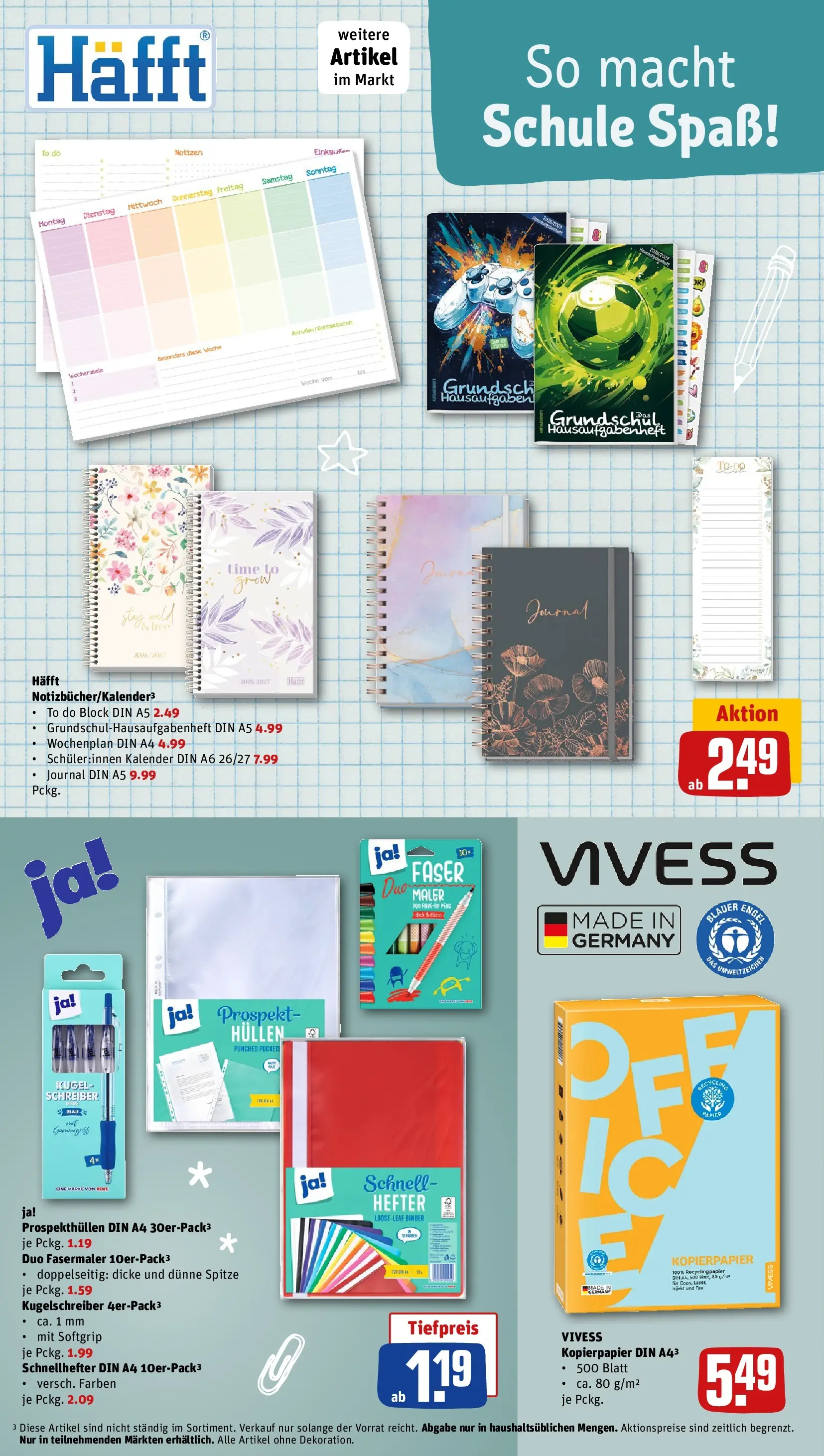 REWE Prospekt ab 21.06.2026 zum Blättern » Angebote | Seite: 31 | Produkte: Notebook