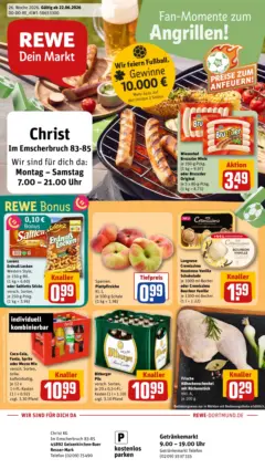 Rewe Prospekt Gelsenkirchen ab 21.06.2026 gültig