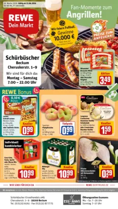 Rewe Prospekt Beckum ab 21.06.2026 gültig