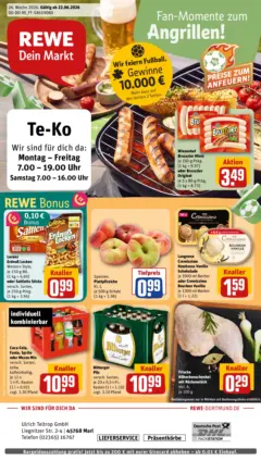 Rewe Prospekt Marl ab 21.06.2026 gültig Rewe Prospekt Marl ab 21.06.2026 gültig