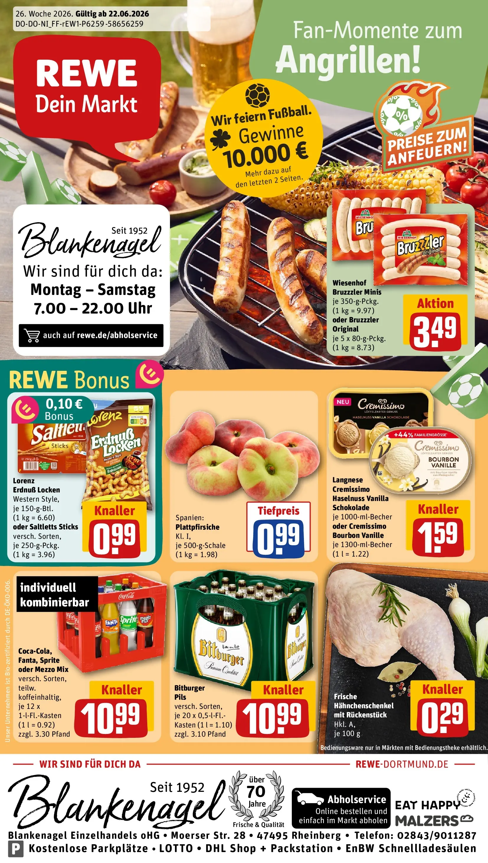 REWE Prospekt ab 21.06.2026 zum Blättern » Angebote | Seite: 3