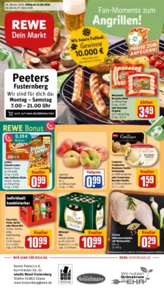 Rewe Prospekt Wesel ab 21.06.2026 gültig Rewe Prospekt Wesel ab 21.06.2026 gültig