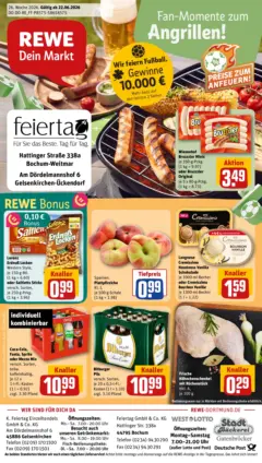 Rewe Prospekt Gelsenkirchen ab 21.06.2026 gültig