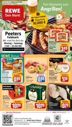 Rewe Prospekt Wesel ab 21.06.2026 gültig Rewe Prospekt Wesel ab 21.06.2026 gültig