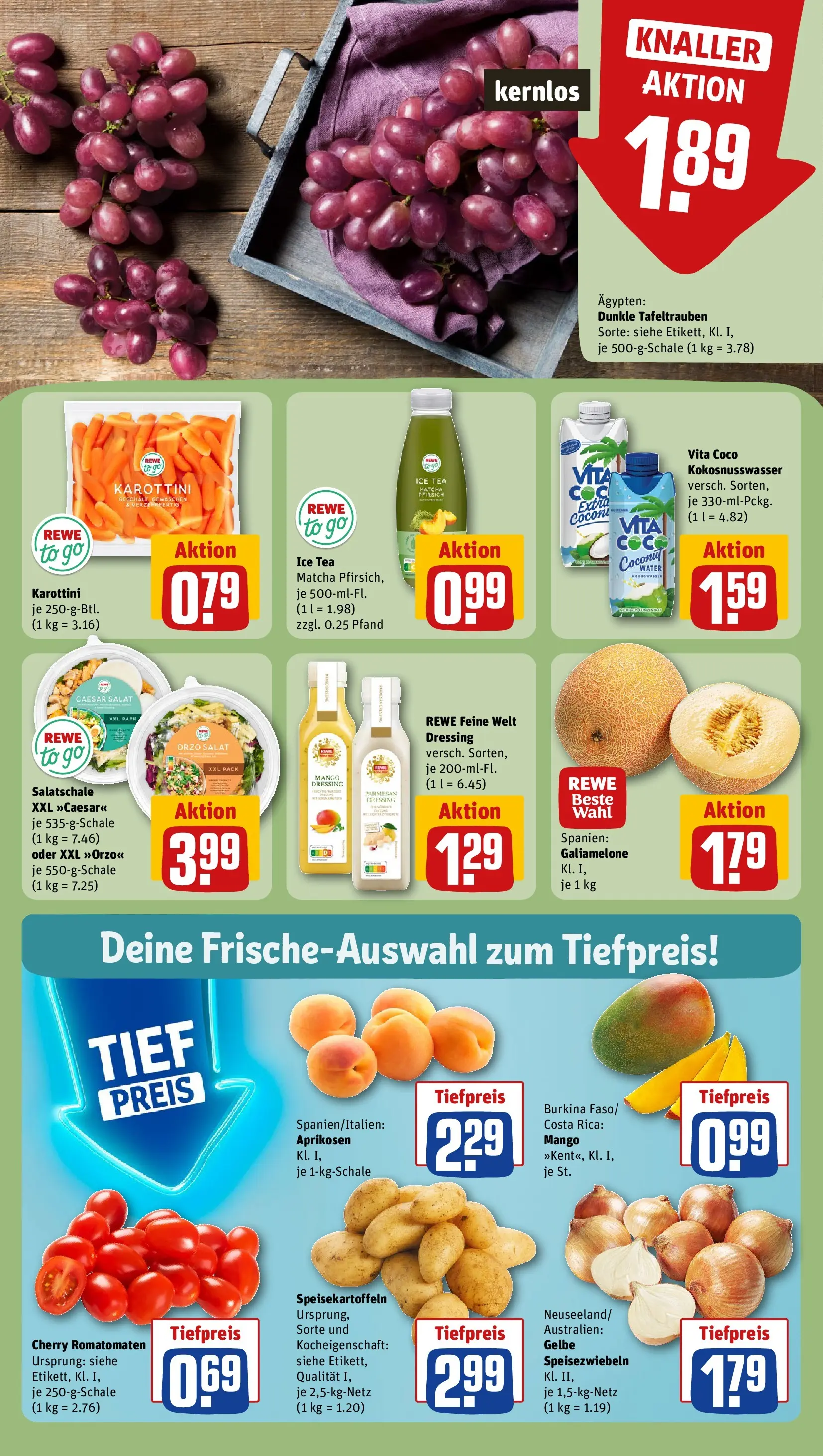 REWE Prospekt ab 21.06.2026 zum Blättern » Angebote | Seite: 8