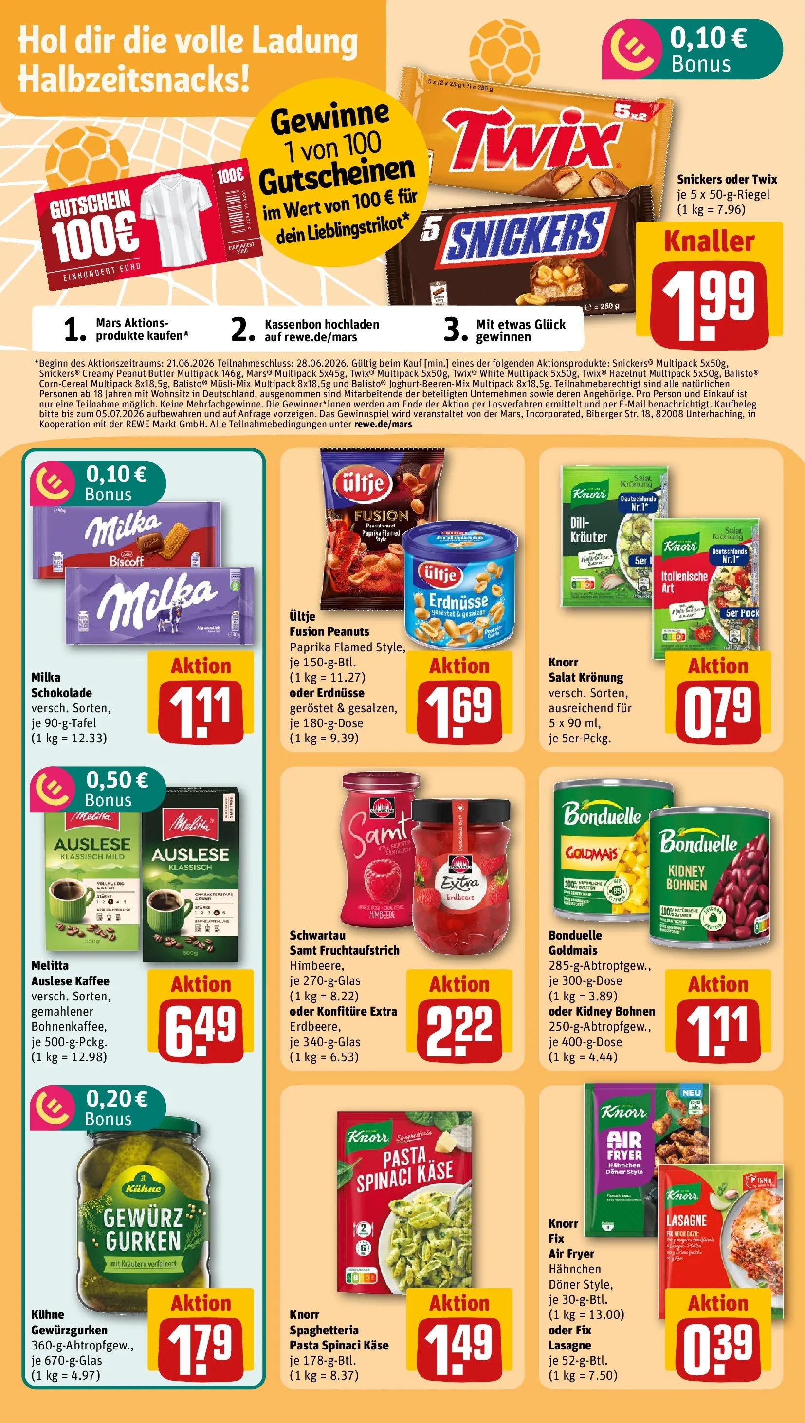REWE Prospekt ab 22.06.2026 zum Blättern » Angebote | Seite: 18
