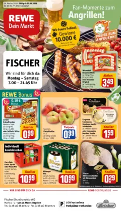 Rewe Prospekt Moers ab 21.06.2026 gültig Rewe Prospekt Moers ab 21.06.2026 gültig