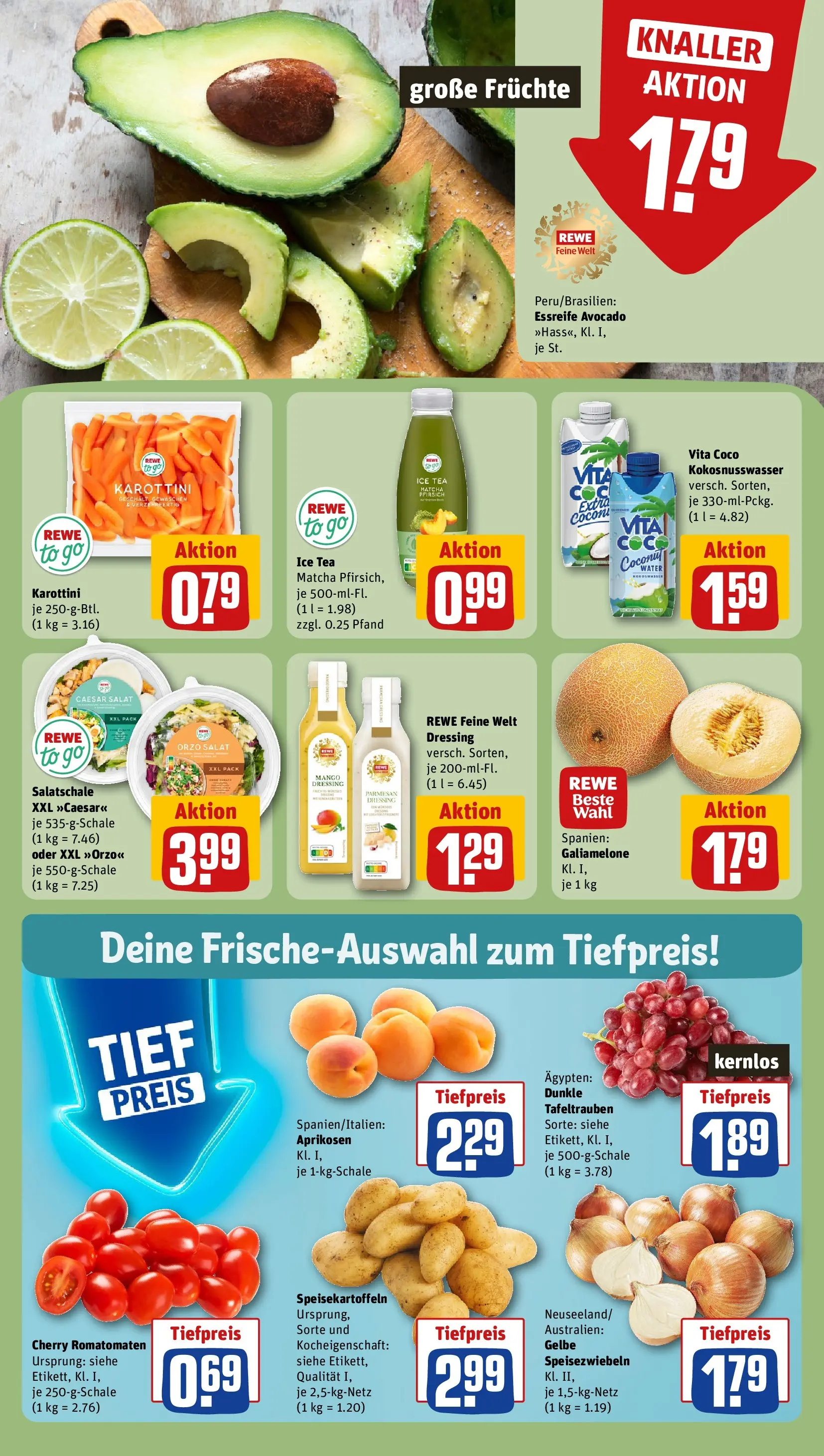REWE Prospekt ab 22.06.2026 zum Blättern » Angebote | Seite: 8