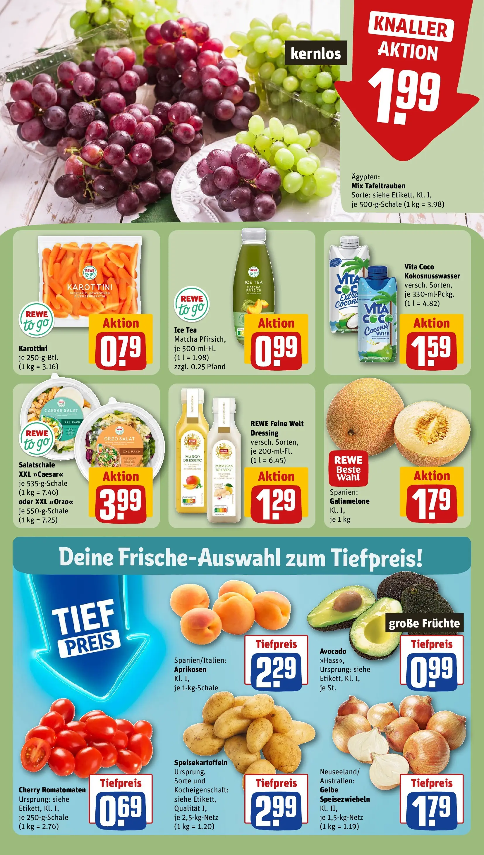 REWE Prospekt ab 22.06.2026 zum Blättern » Angebote | Seite: 8