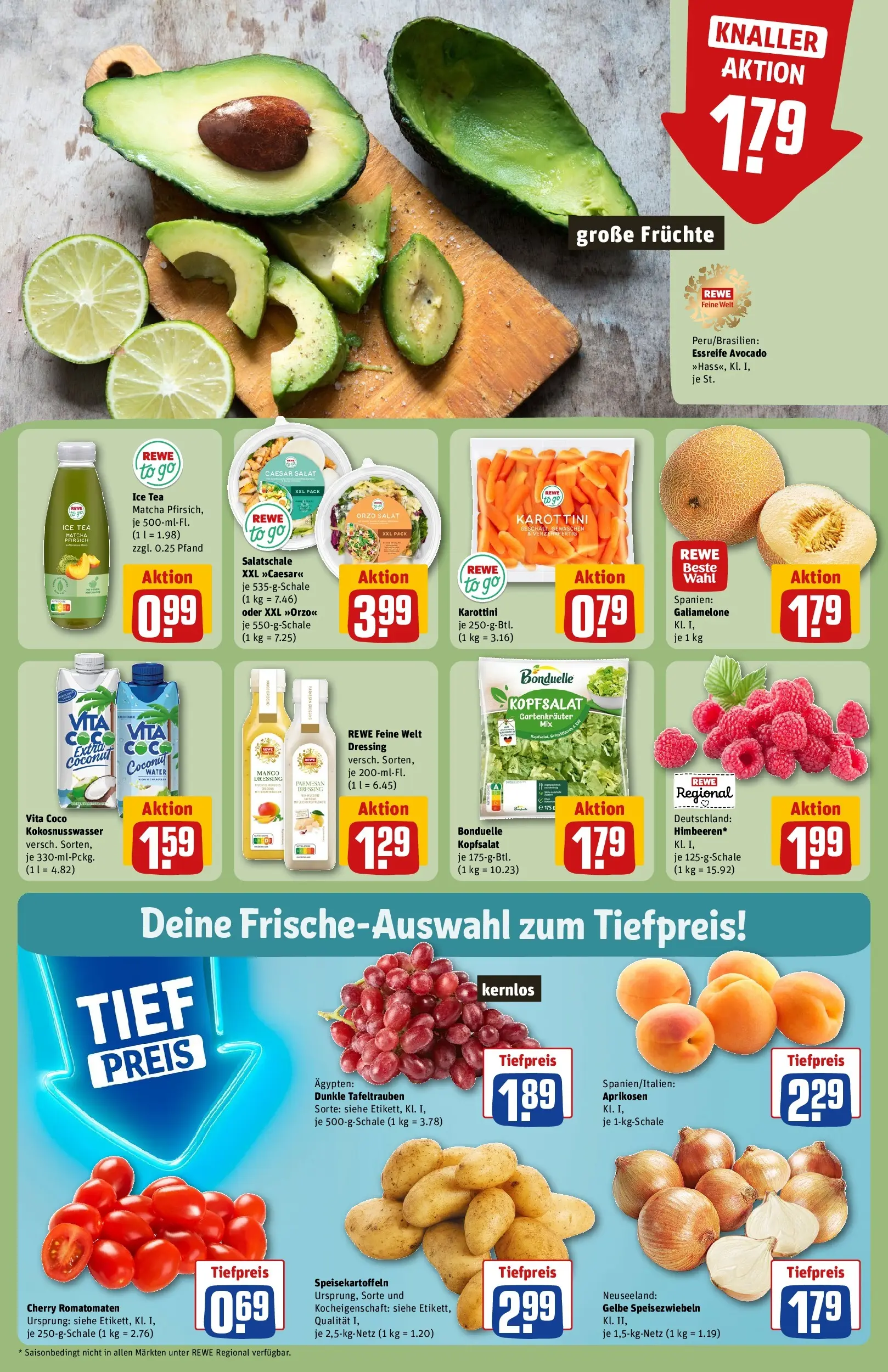 REWE Prospekt ab 21.06.2026 zum Blättern » Angebote | Seite: 10
