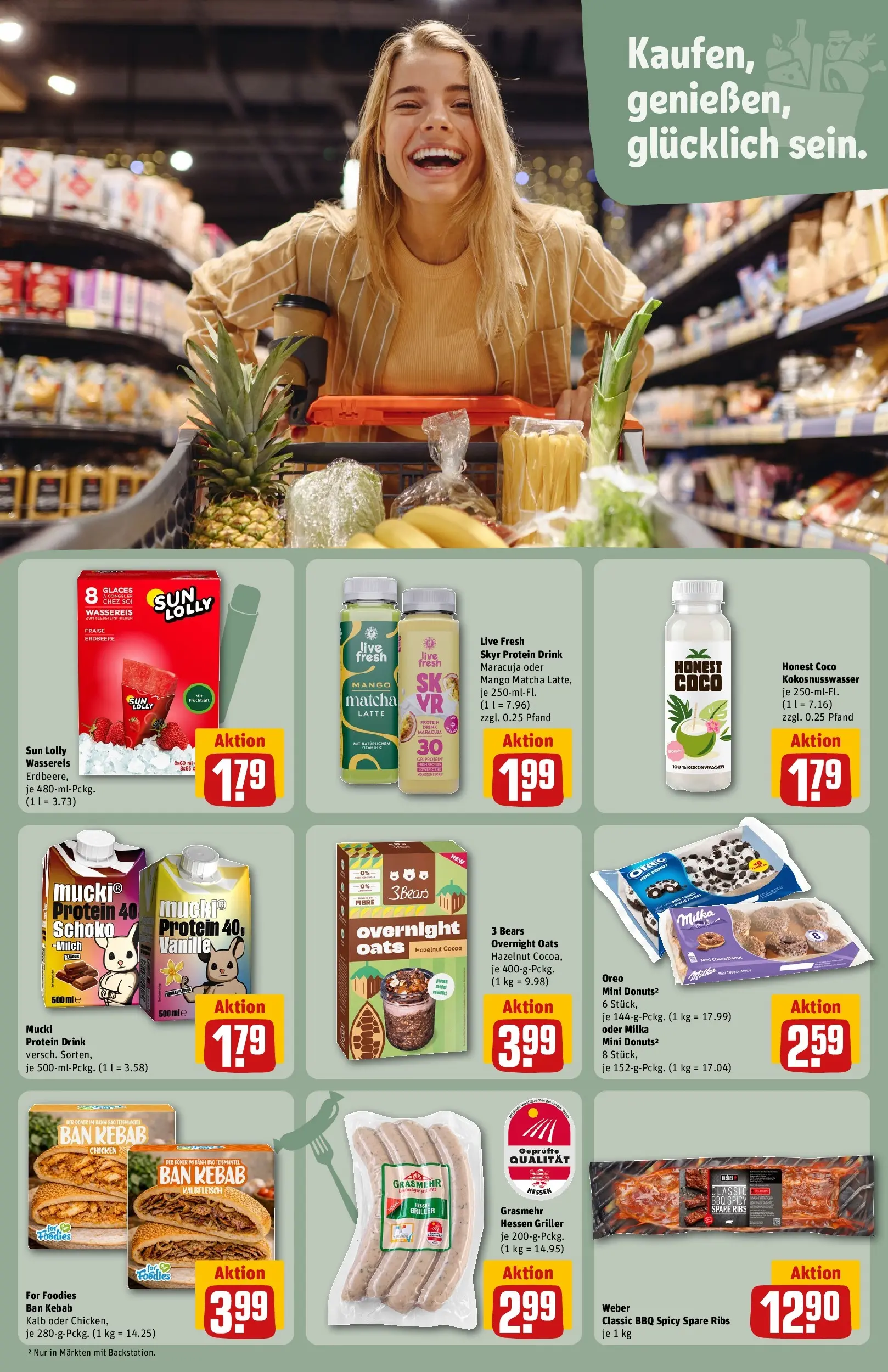 REWE Prospekt ab 21.06.2026 zum Blättern » Angebote | Seite: 23