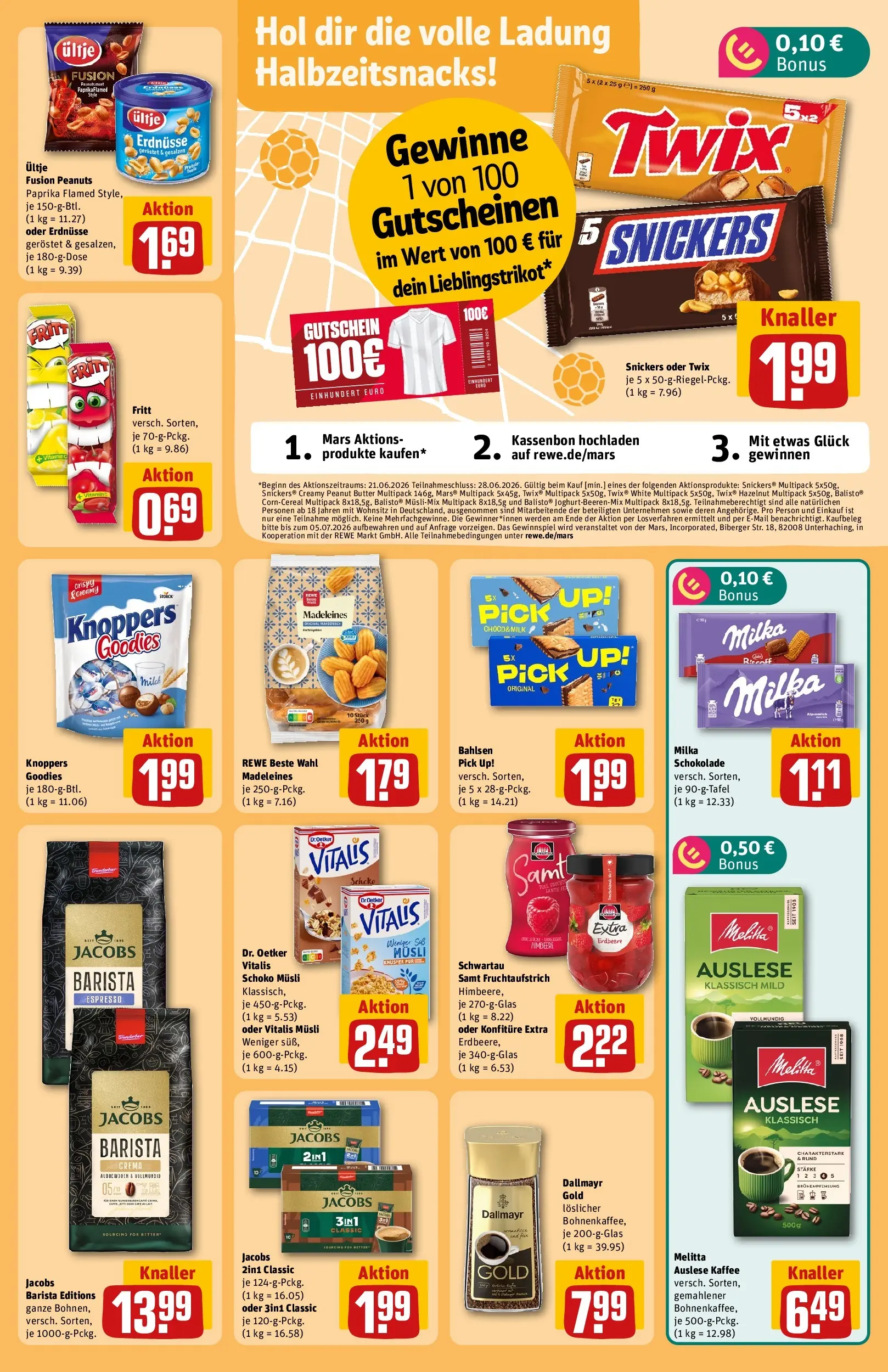 REWE Prospekt ab 21.06.2026 zum Blättern » Angebote | Seite: 27