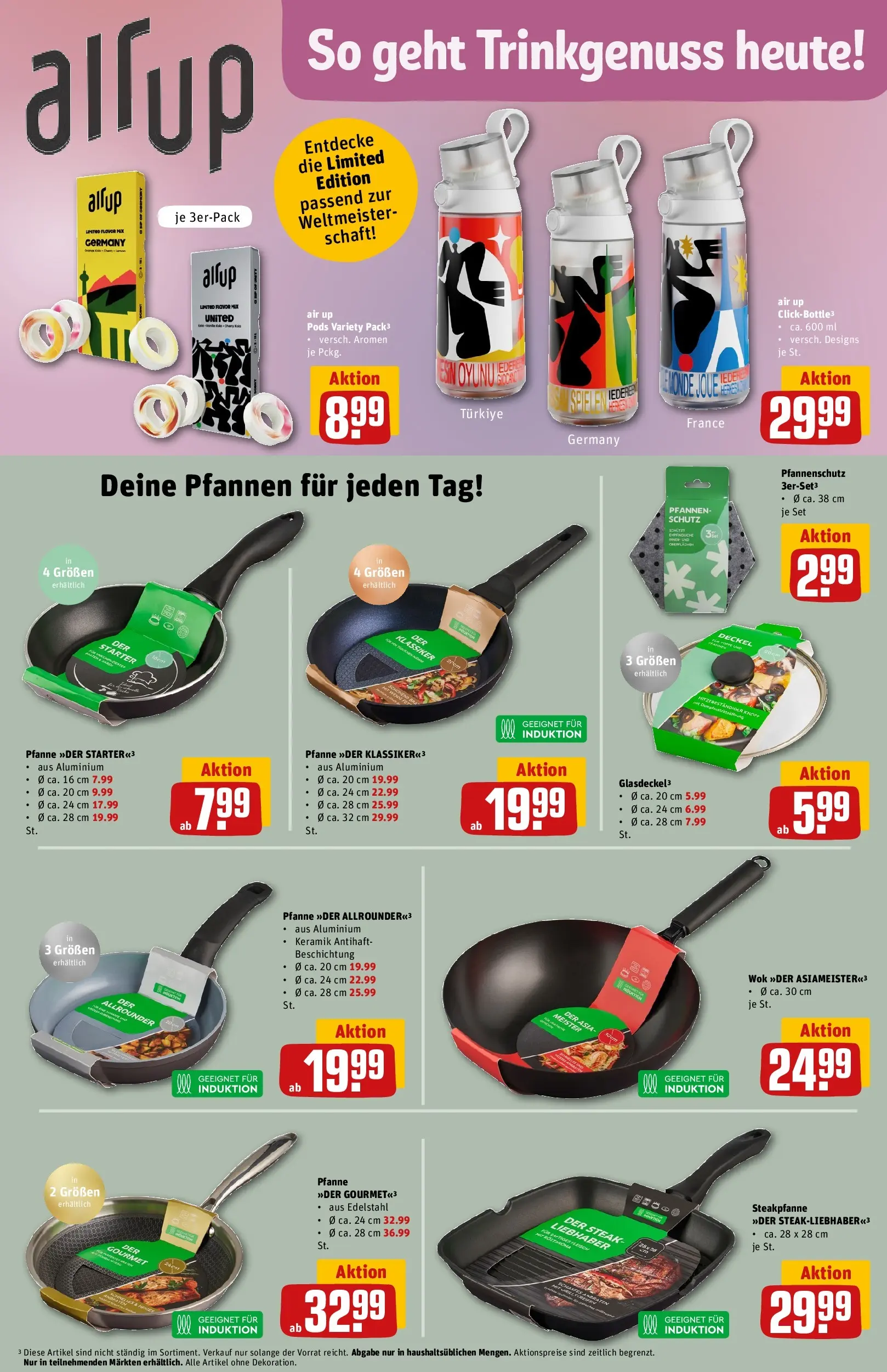 REWE Prospekt ab 21.06.2026 zum Blättern » Angebote | Seite: 37 | Produkte: Grill, Steak, Wok