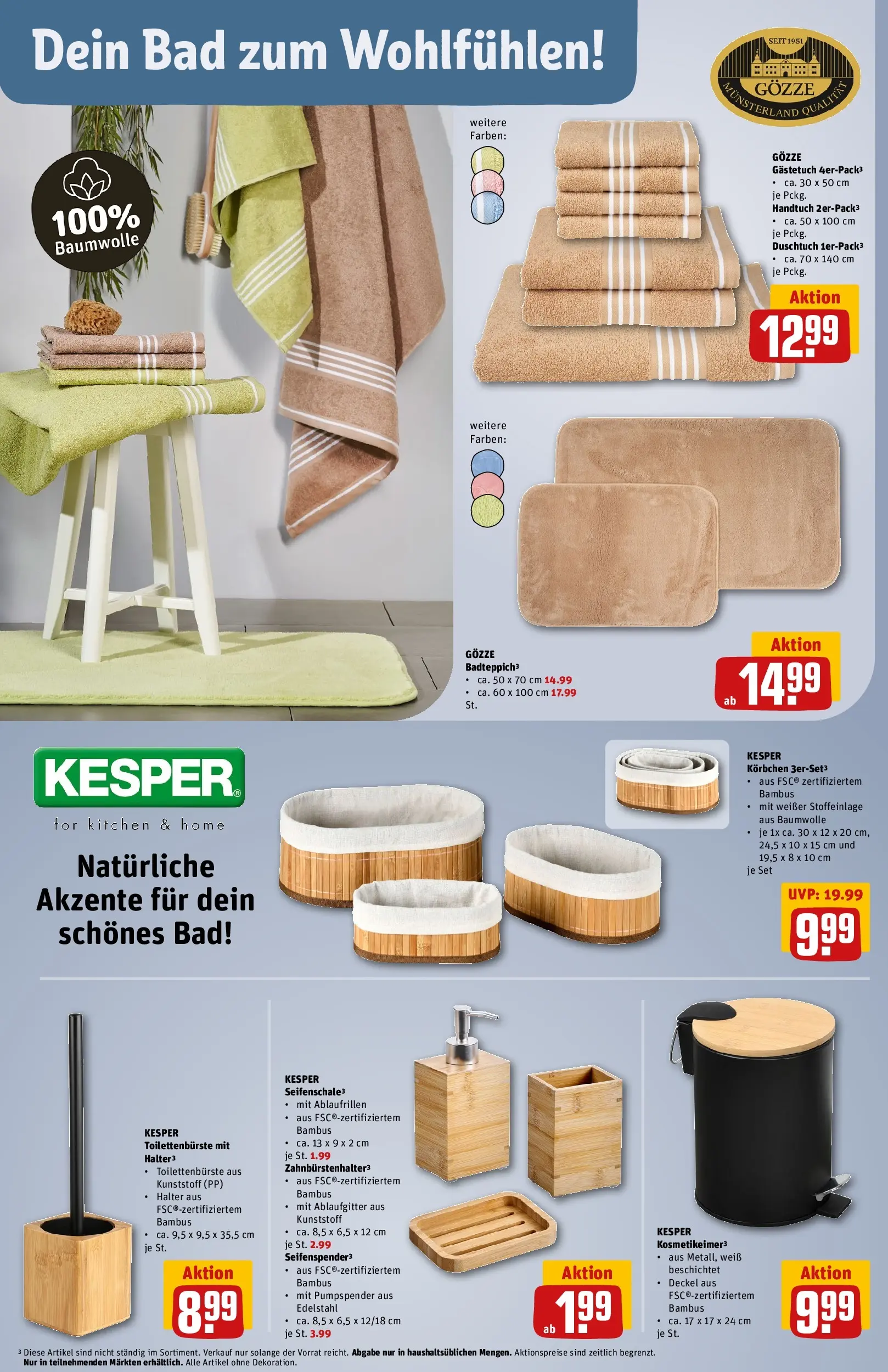 REWE Prospekt ab 21.06.2026 zum Blättern » Angebote | Seite: 38 | Produkte: Bad