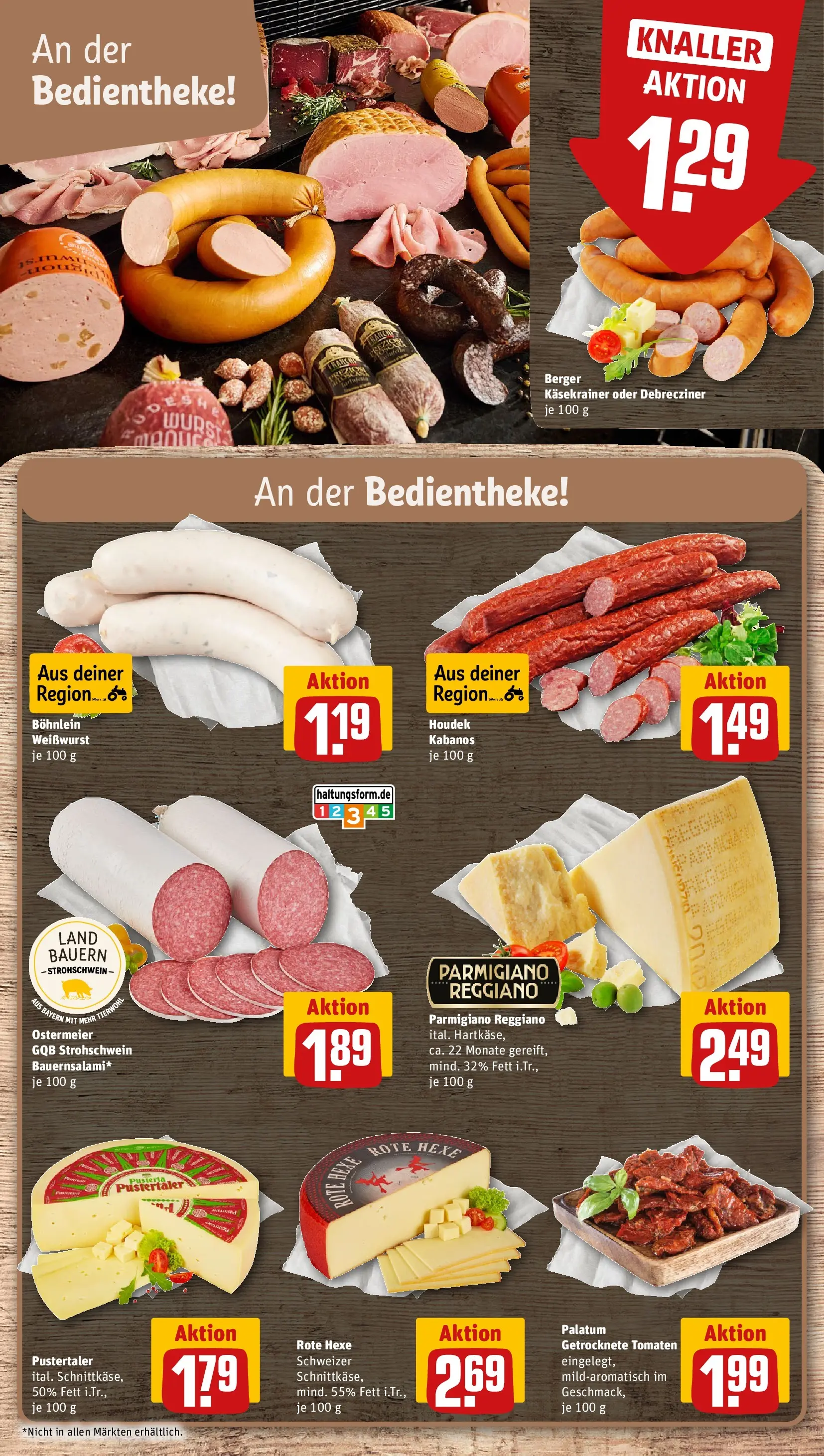 REWE Prospekt ab 21.06.2026 zum Blättern » Angebote | Seite: 12 | Produkte: Weißwurst, Tomaten, Wurst, Salami