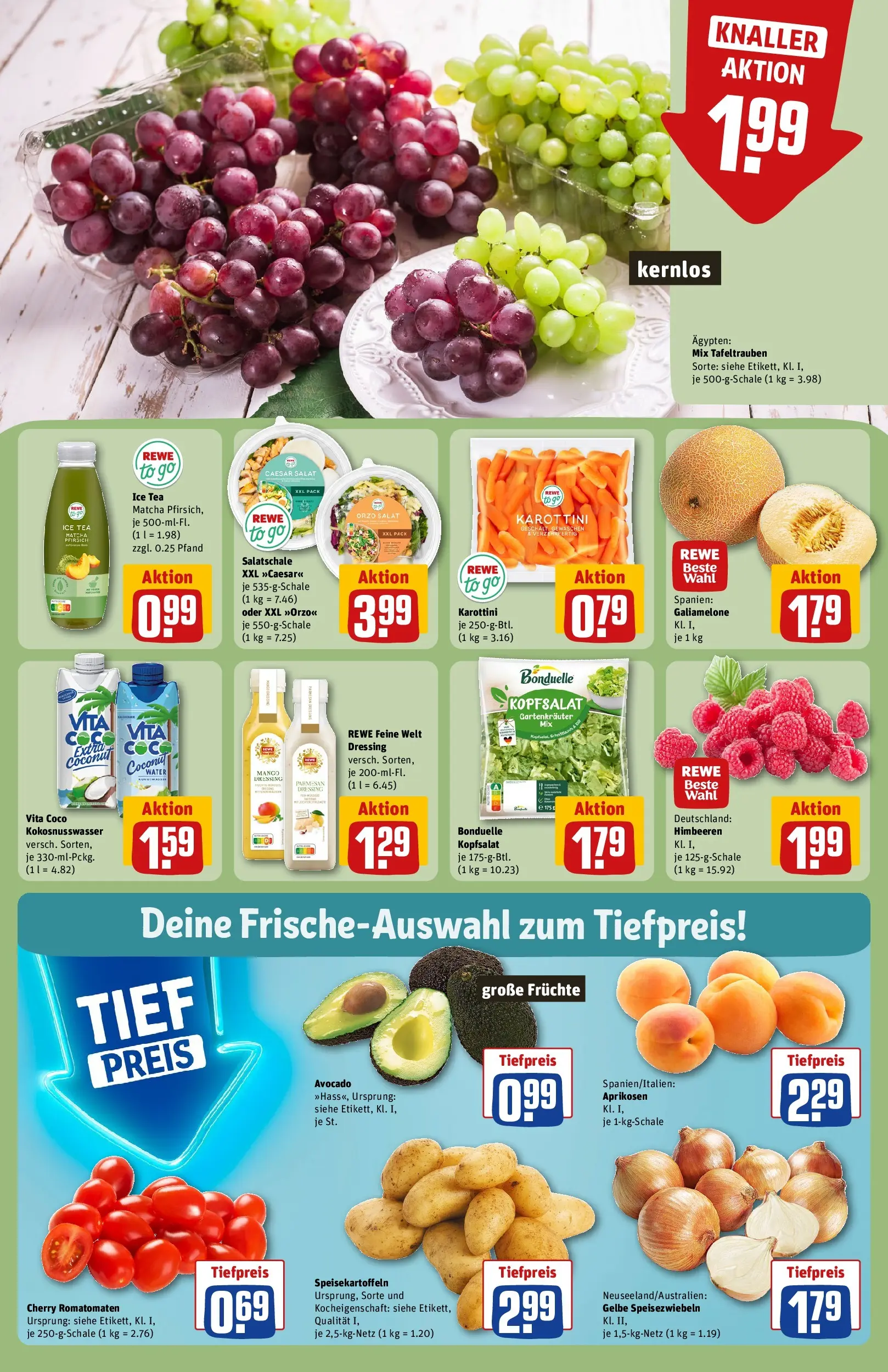 REWE Prospekt ab 21.06.2026 zum Blättern » Angebote | Seite: 8