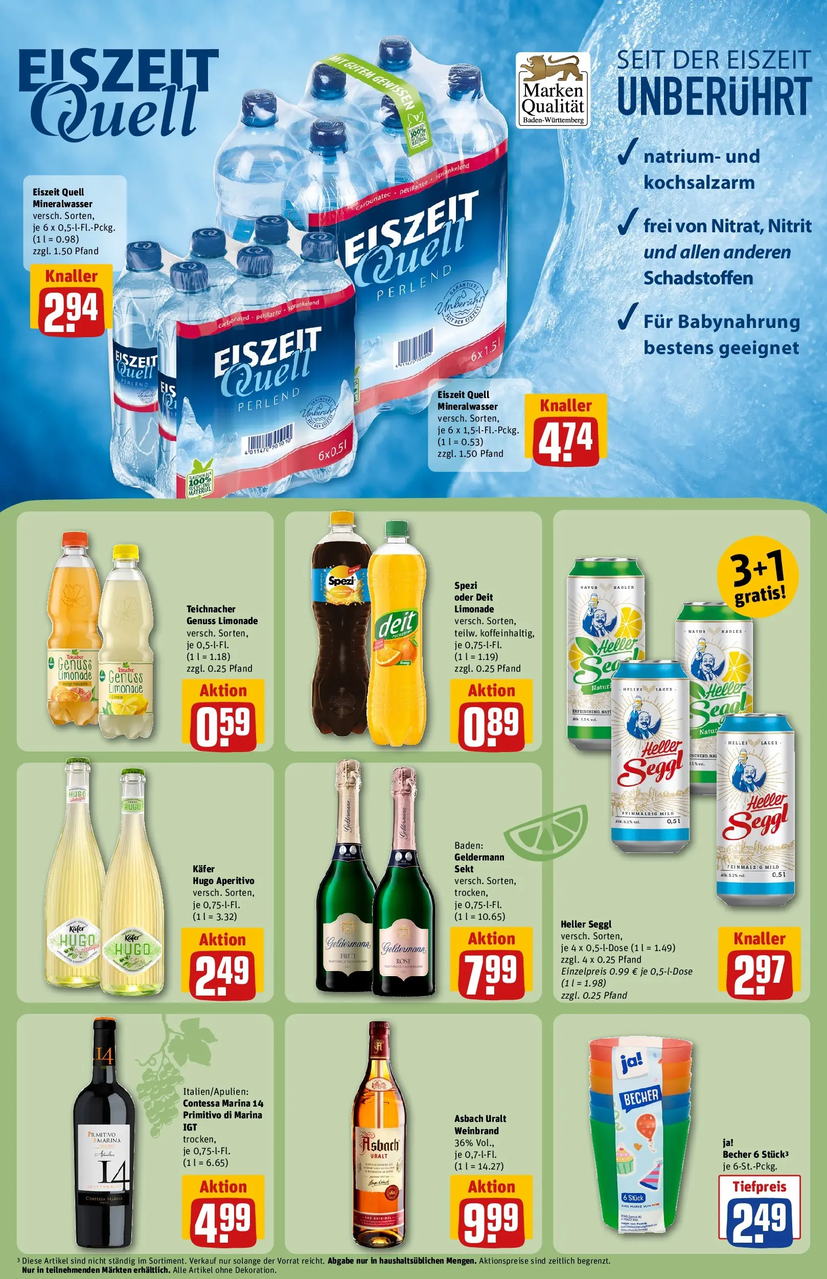 REWE Prospekt ab 21.06.2026 zum Blättern » Angebote | Seite: 23