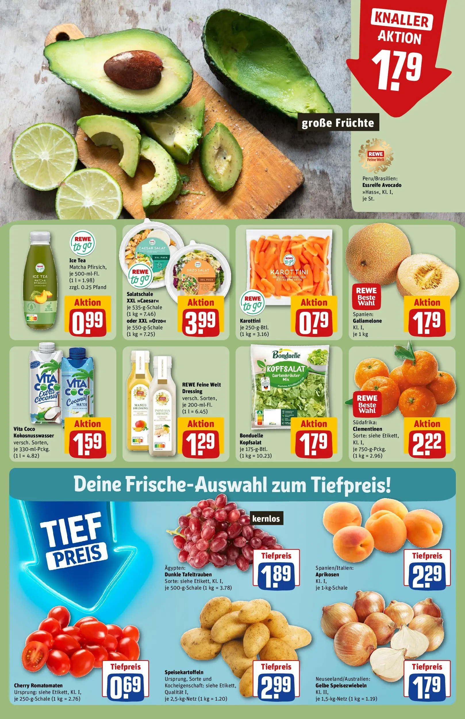 REWE Prospekt ab 21.06.2026 zum Blättern » Angebote | Seite: 8