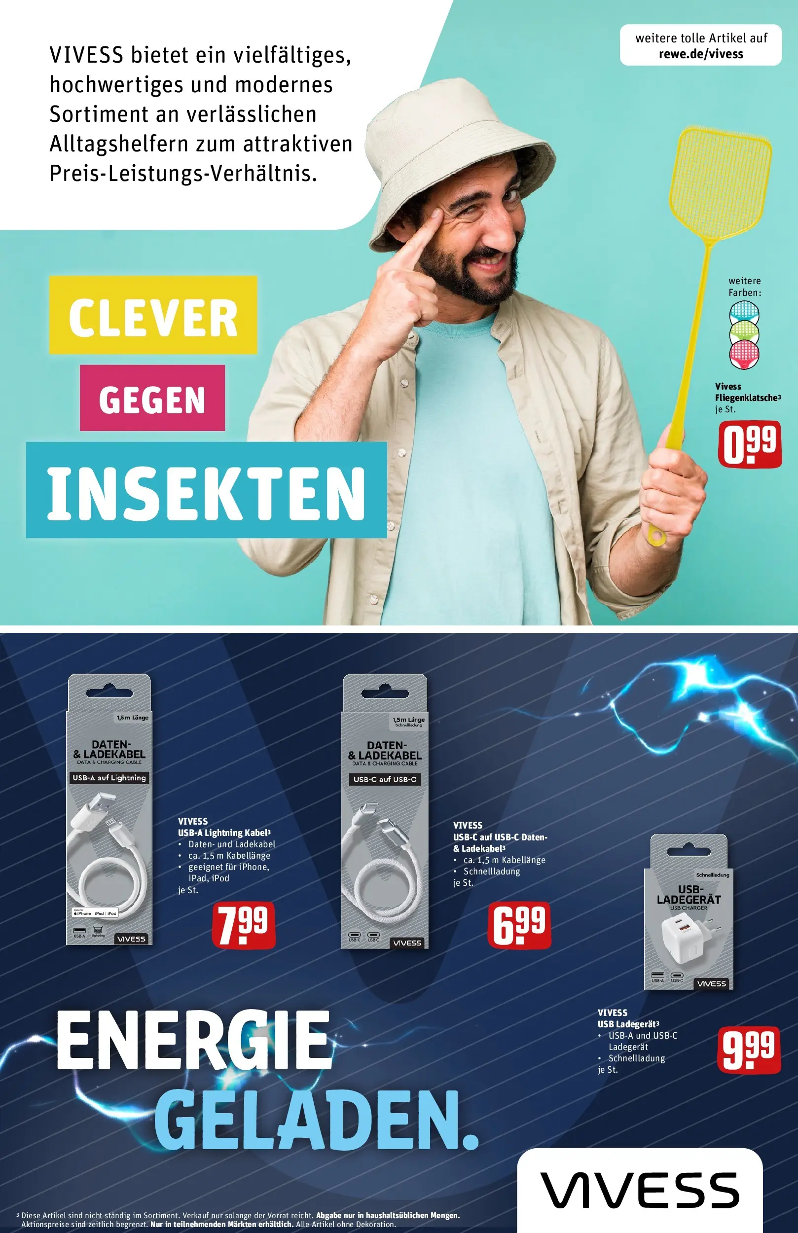 REWE Prospekt ab 21.06.2026 zum Blättern » Angebote | Seite: 17 | Produkte: USB, Ladekabel, Ladegerät