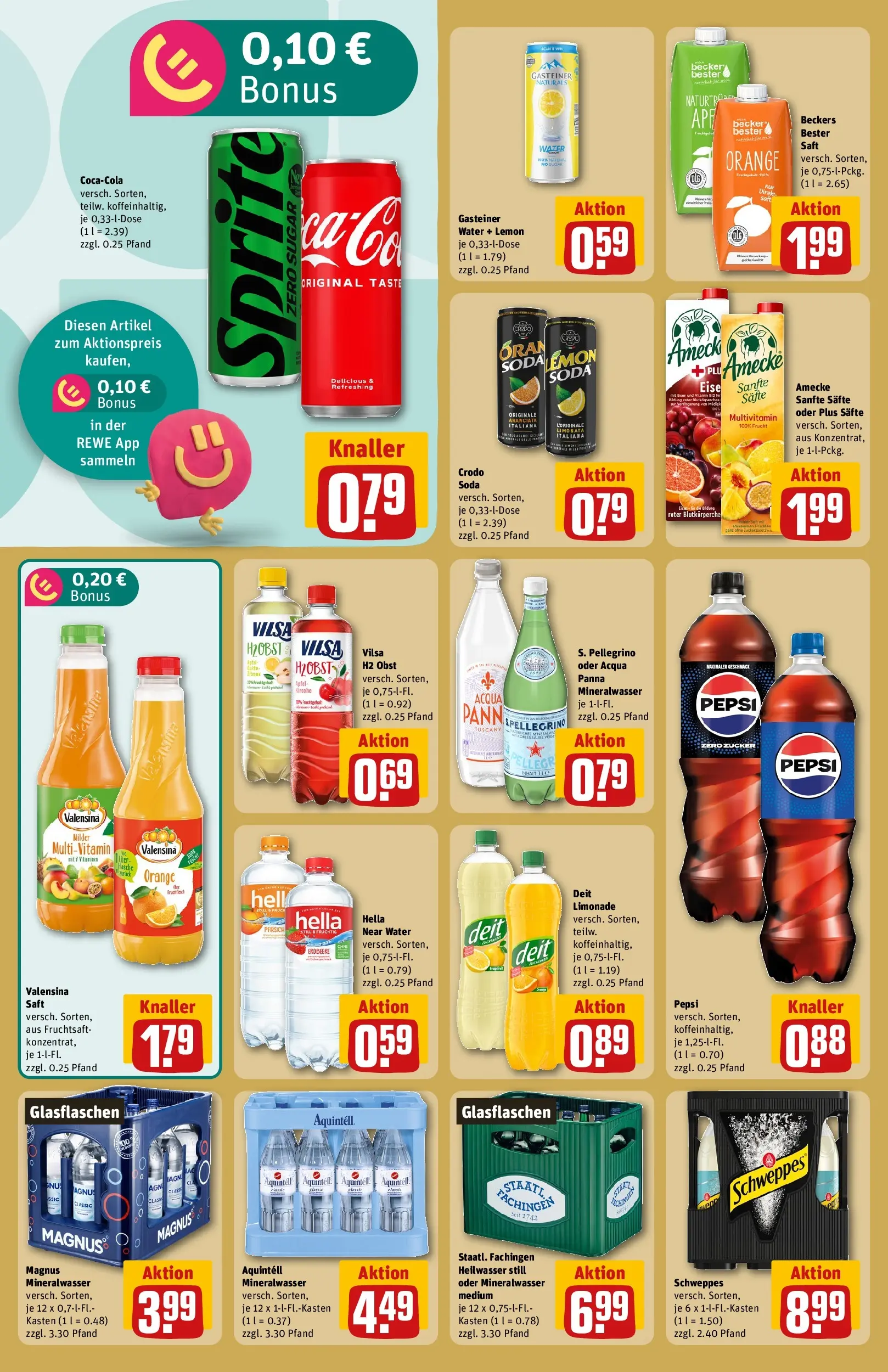 REWE Prospekt ab 21.06.2026 zum Blättern » Angebote | Seite: 18 | Produkte: Valensina, Hella, Saft, Fruchtsaft