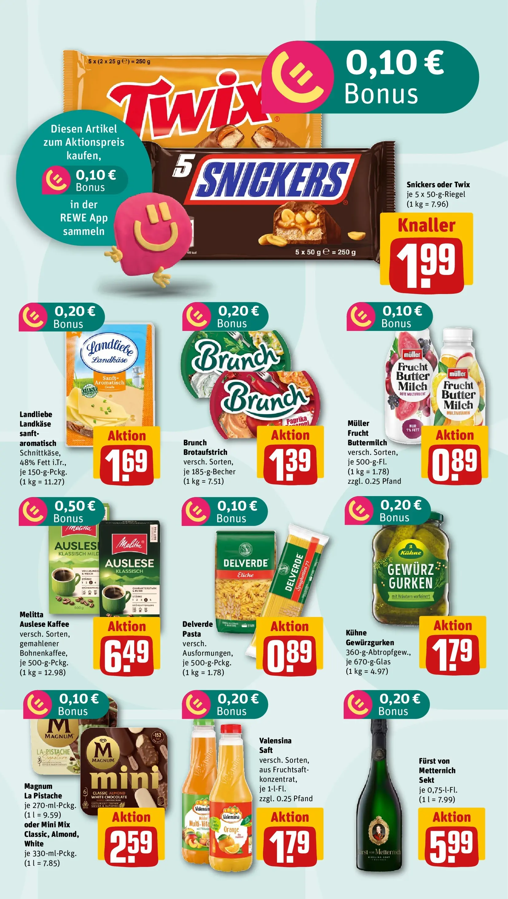 REWE Prospekt ab 21.06.2026 zum Blättern » Angebote | Seite: 6