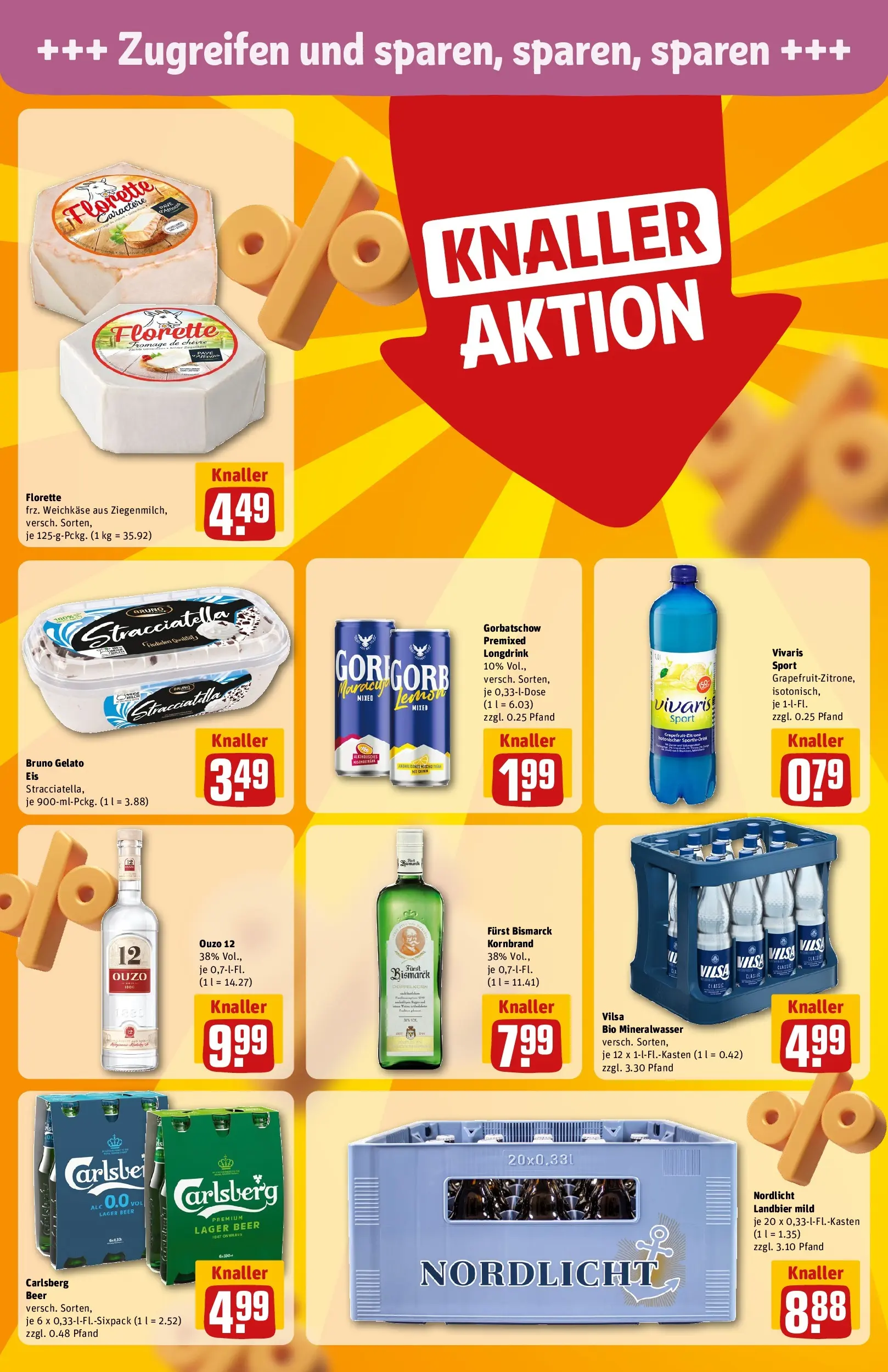 REWE Prospekt ab 21.06.2026 zum Blättern » Angebote | Seite: 20 | Produkte: Ouzo 12, Ouzo, Carlsberg, Eis