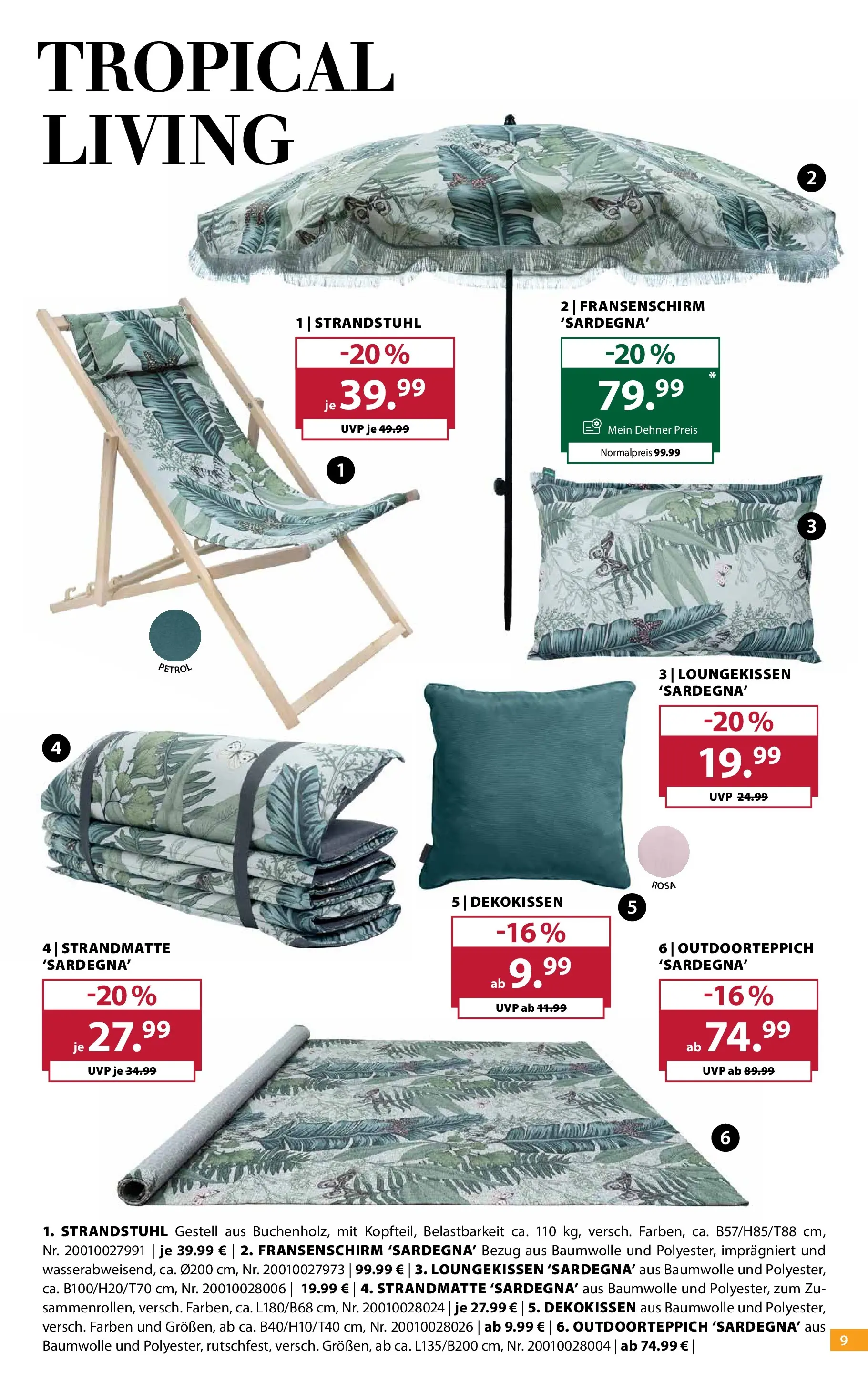 Dehner - Dehner: Garten & Zoo von 23.06.2026 - Aktuelle Angebote | Seite: 9