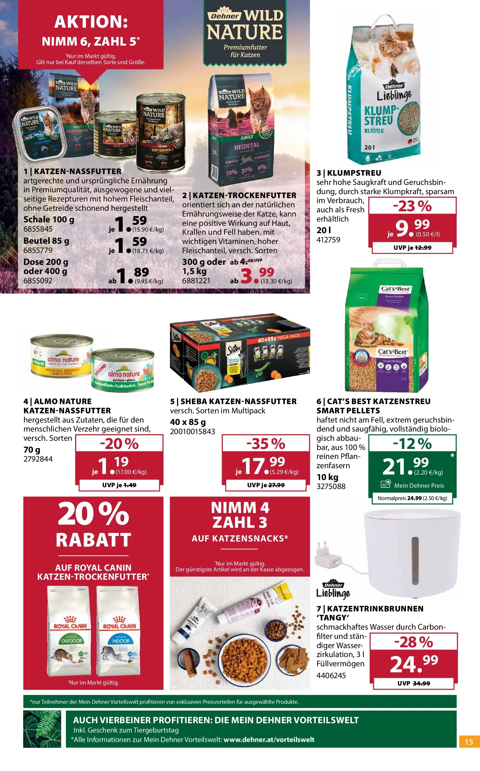 Dehner - Dehner: Garten & Zoo von 23.06.2026 - Aktuelle Angebote | Seite: 15 | Produkte: Getreide, Wasser