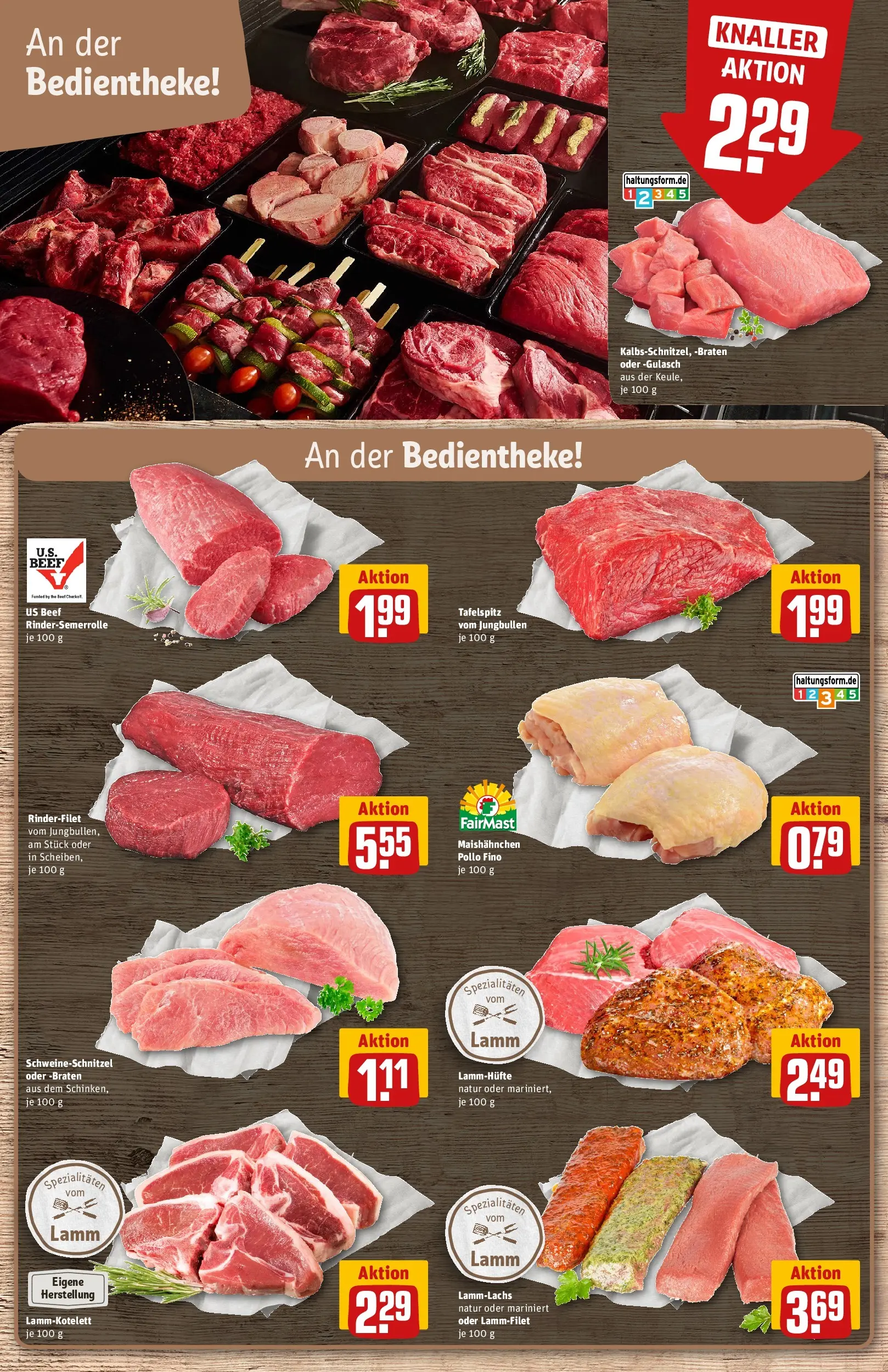 REWE Prospekt ab 21.06.2026 zum Blättern » Angebote | Seite: 10 | Produkte: Tafelspitz, Rinderfilet, Gulasch