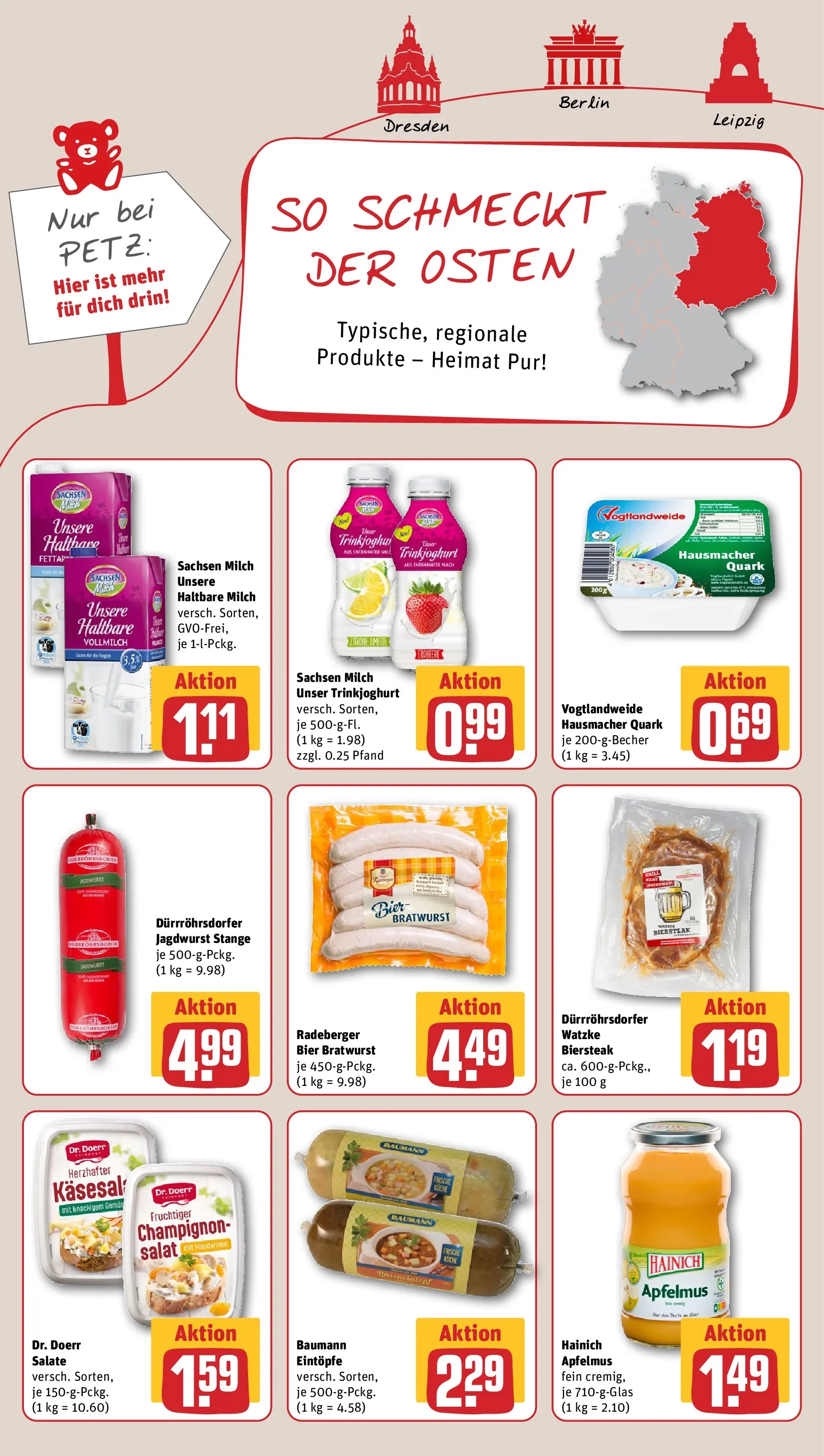 REWE Prospekt ab 21.06.2026 zum Blättern » Angebote | Seite: 12 | Produkte: Quark, Haltbare milch, Zitrone, Salat