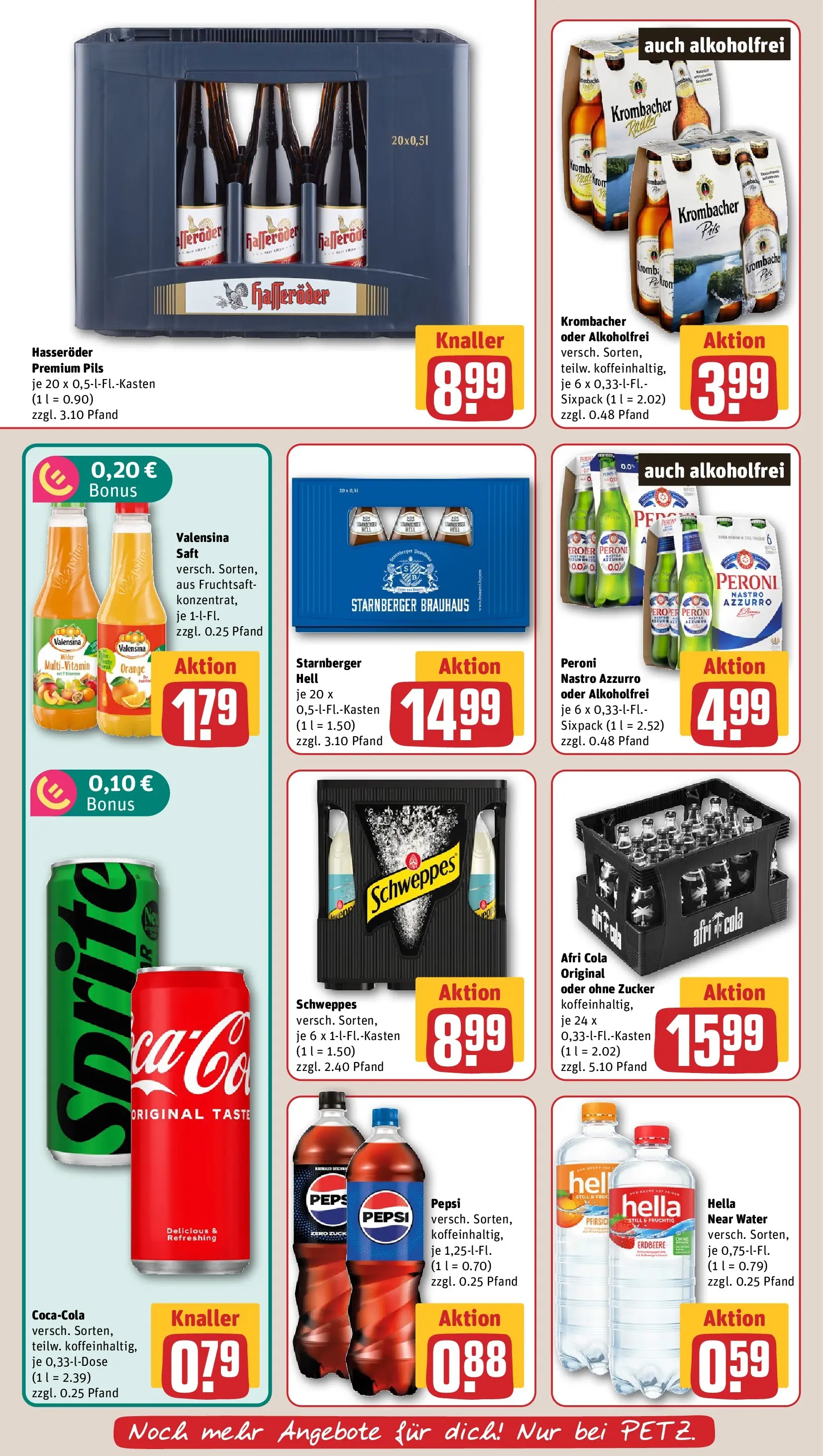 REWE Prospekt ab 21.06.2026 zum Blättern » Angebote | Seite: 24 | Produkte: Pils, Schweppes, Pfirsich, Fruchtsaft