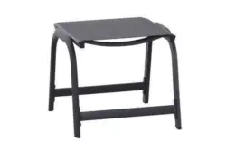 Gartenhocker Tesoro ca. 52x45 cm Anthrazit