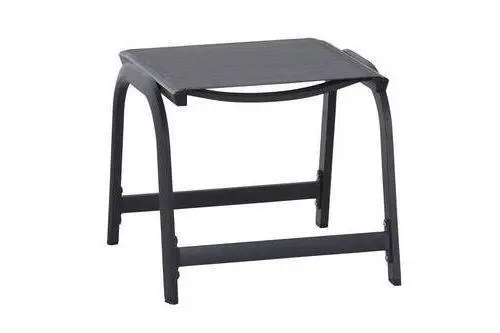 Gartenhocker Tesoro ca. 52x45 cm Anthrazit