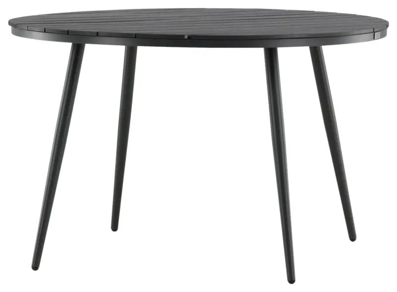 Gartentisch Break ca. 120x74 cm Schwarz