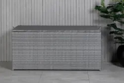 Kissenbox London ca. 130x61x60 cm Grau