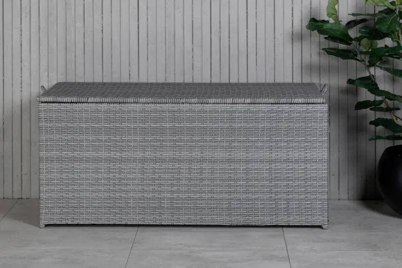 Kissenbox London ca. 130x61x60 cm Grau