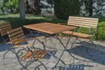 m&ouml;max Dornbirn - Ihr Trendm&ouml;belhaus in Dornbirn Gartengarnitur Lindau 5-Teilig aus Akazienholz massiv/Metall