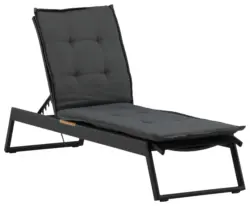 Liegenauflage Cushion ca. 60x193 cm Grau