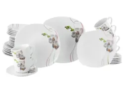 Kombiservice Square Orchidee Multicolor, 30-teilig