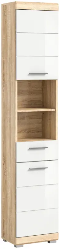 Hochschrank Lambada Sonom Eiche/Wei&szlig;