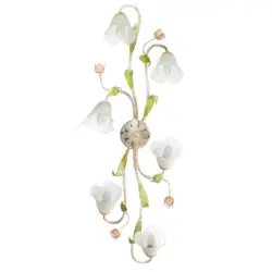 Deckenleuchte Wilma Wei&szlig;/G&uuml;n/Pink max. 6 Watt Deckenlampe