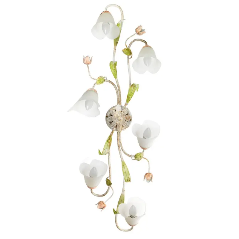Deckenleuchte Wilma Wei&szlig;/G&uuml;n/Pink max. 6 Watt Deckenlampe