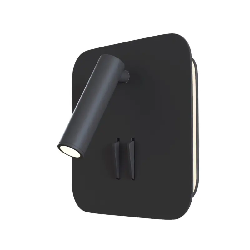 Wandleuchte IOS 176 Schwarz max. 10 Watt Wandlampe