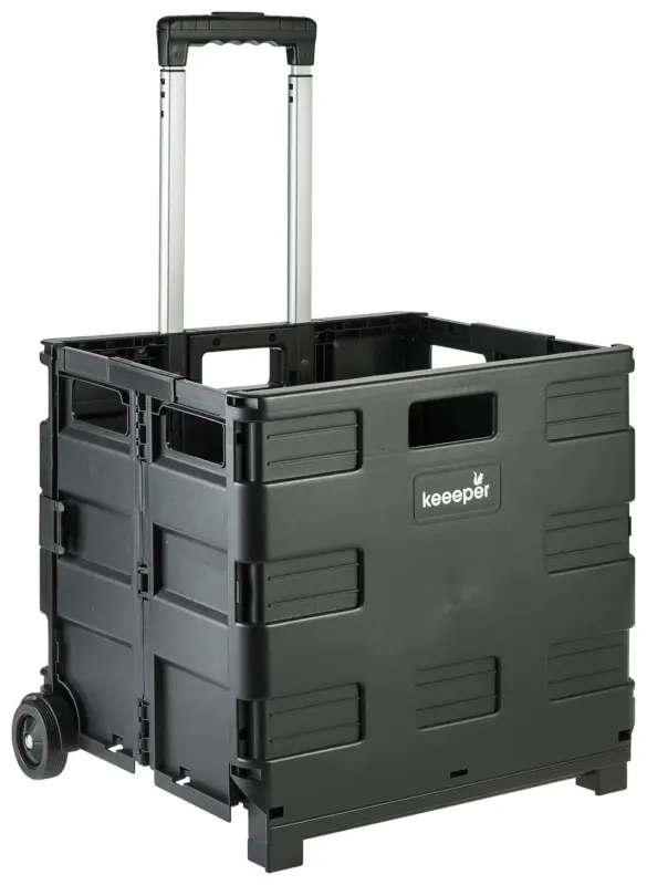 Einkaufstrolley Olli Schwarz ca. 65l
