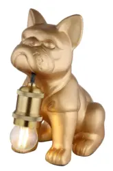 Tischleuchte Carlos Gold-/Kupfer max. 60 Watt