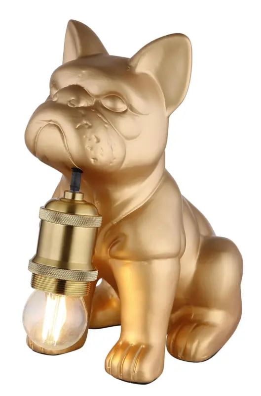 Tischleuchte Carlos Gold-/Kupfer max. 60 Watt