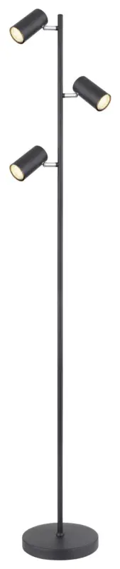 Stehleuchte Witmo in Schwarz max. 5 Watt