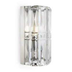 Wandleuchte Facet Chromfarben max. 60 Watt Wandlampe