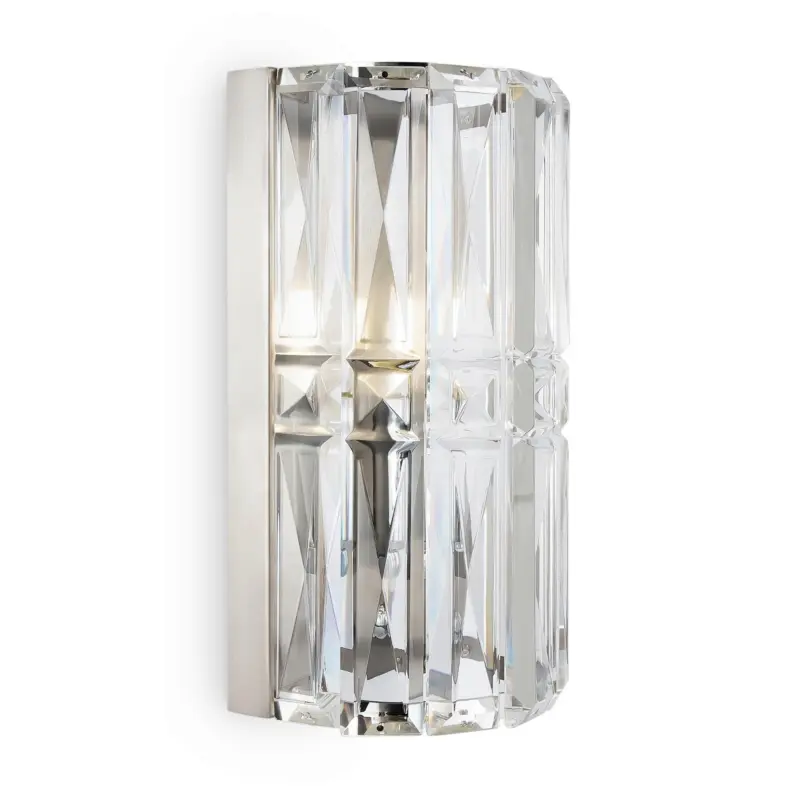 Wandleuchte Facet Chromfarben max. 60 Watt Wandlampe