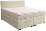 m&ouml;max Dornbirn - Ihr Trendm&ouml;belhaus in Dornbirn Boxspringbett Malaga ohne Fu&szlig;teil Beige ca. 160x200cm